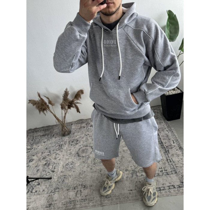 Oversize костюм з надписом