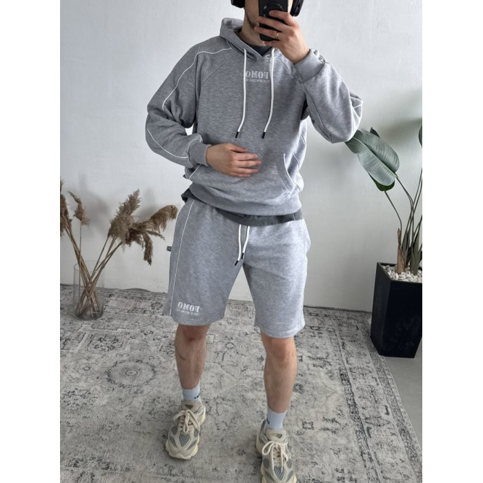 Oversize костюм з надписом