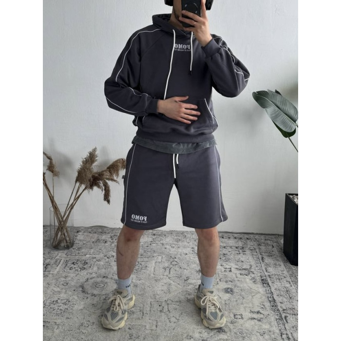 Oversize костюм з надписом