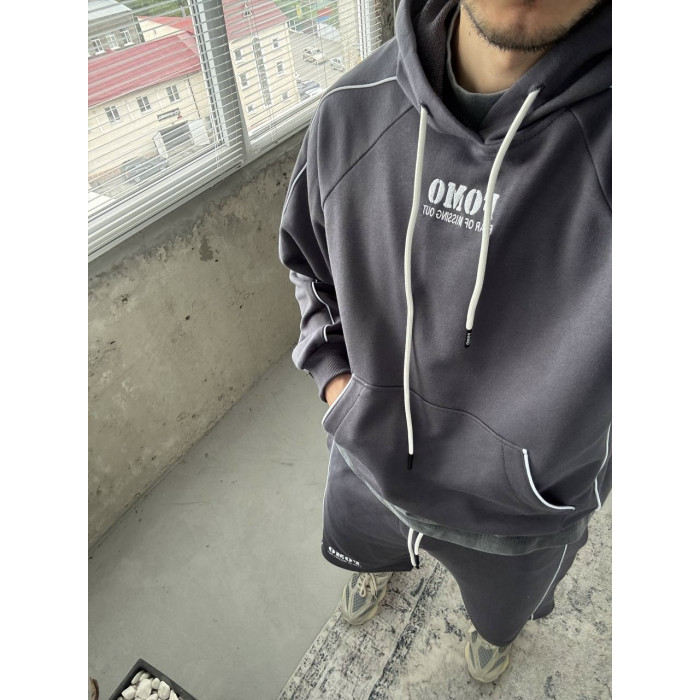 Oversize костюм з надписом