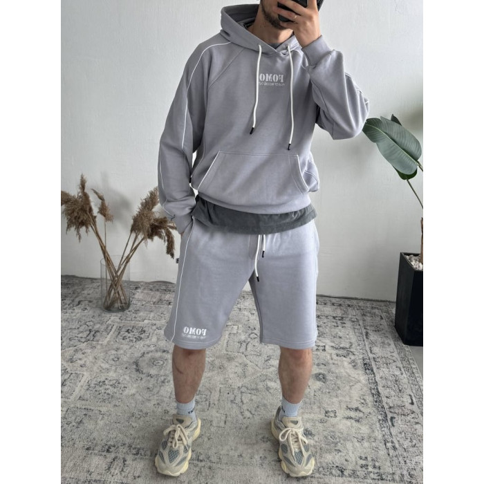 Oversize костюм з надписом