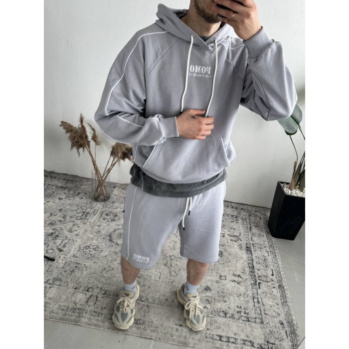 Oversize костюм з надписом