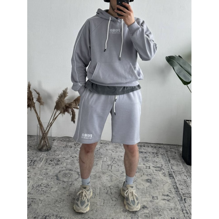 Oversize костюм з надписом