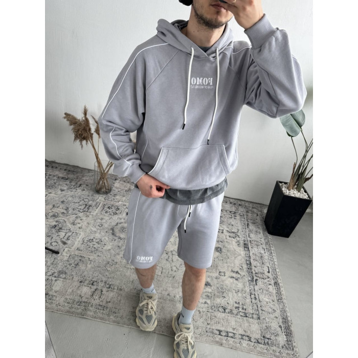 Oversize костюм з надписом