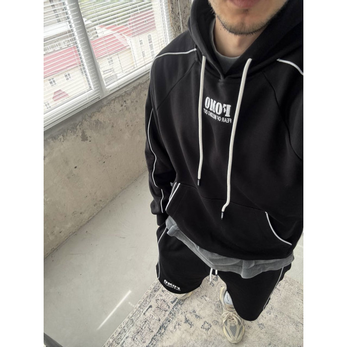 Oversize костюм з надписом