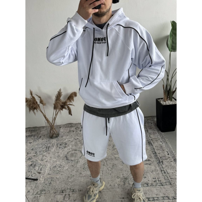 Oversize костюм з надписом