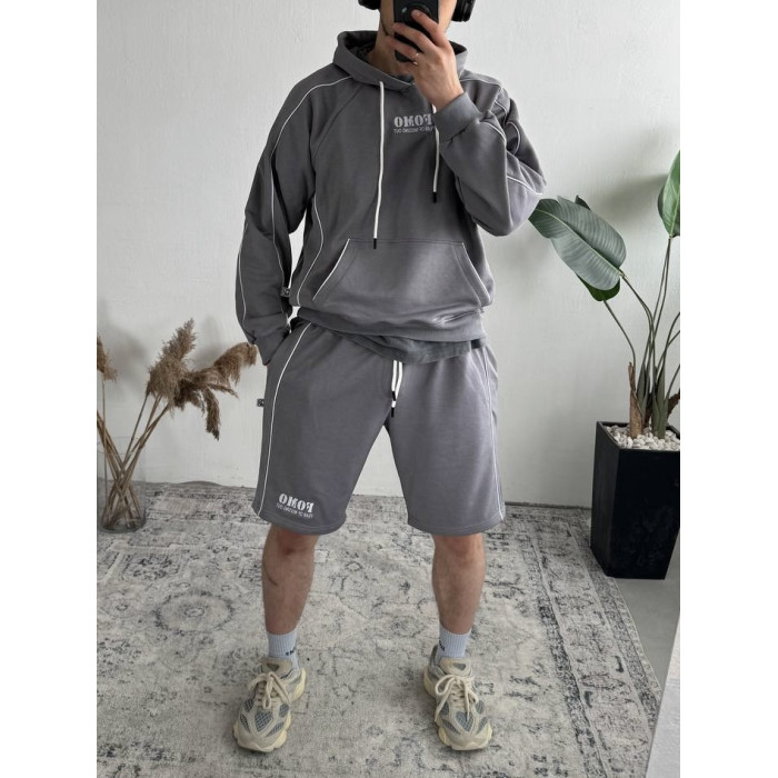 Oversize костюм з надписом