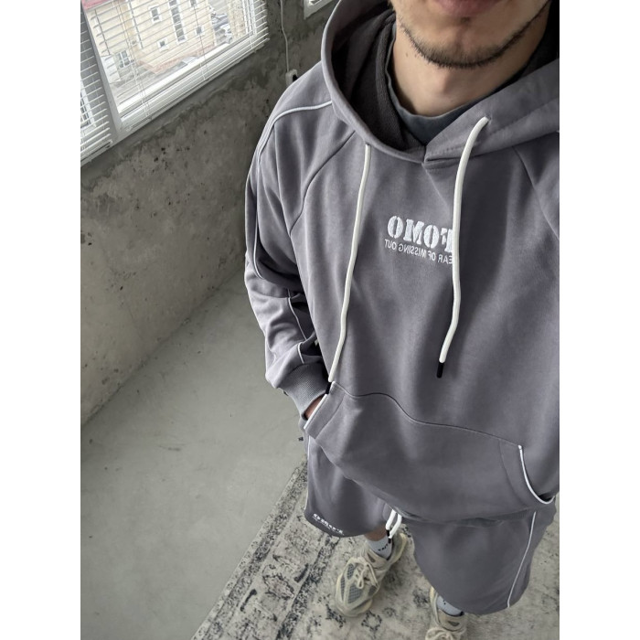 Oversize костюм з надписом