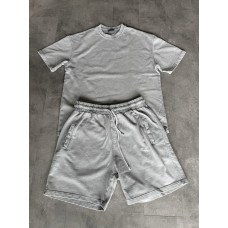 Oversize костюм з вивареної тканини