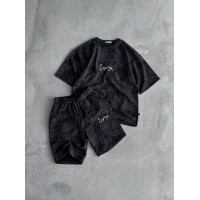 Oversize костюм з вишивкою