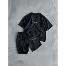 Oversize костюм з вишивкою