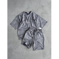 Oversize костюм з вишивкою