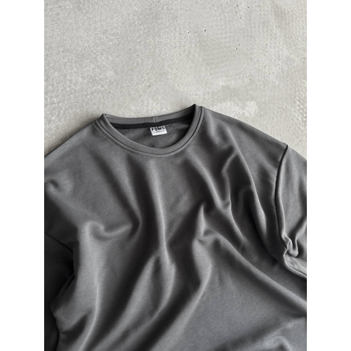 Oversize костюм з вивареної тканини