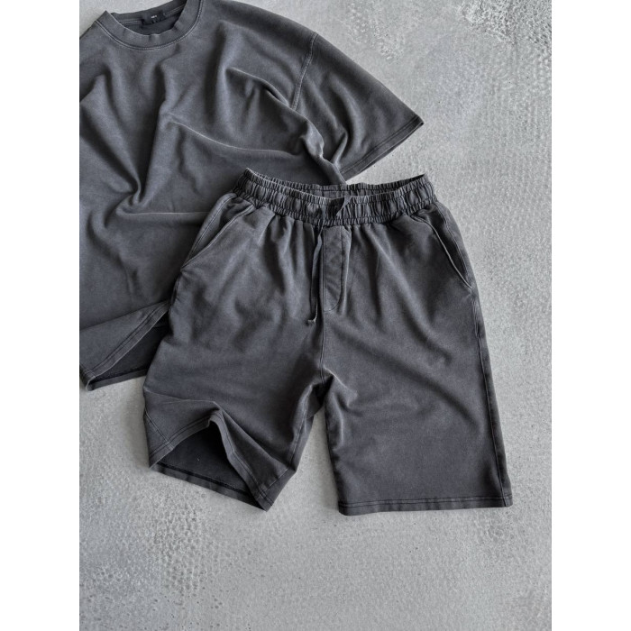 Oversize костюм з вивареної тканини