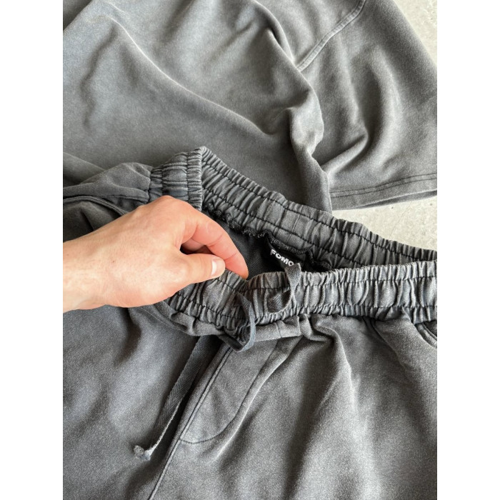 Oversize костюм з вивареної тканини