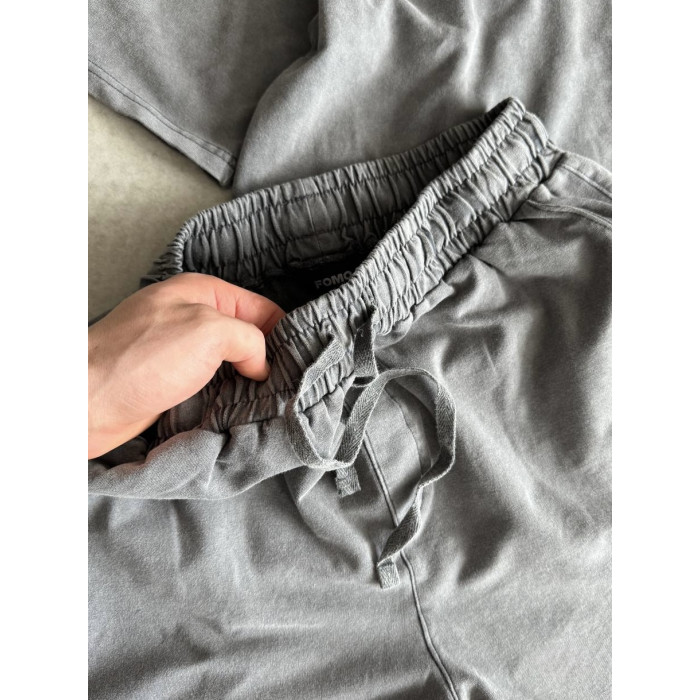 Oversize костюм з вивареної тканини