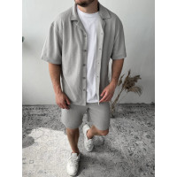 Фактурний літній костюм