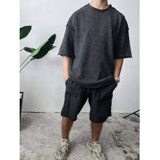 Oversize костюм з акцентними швами