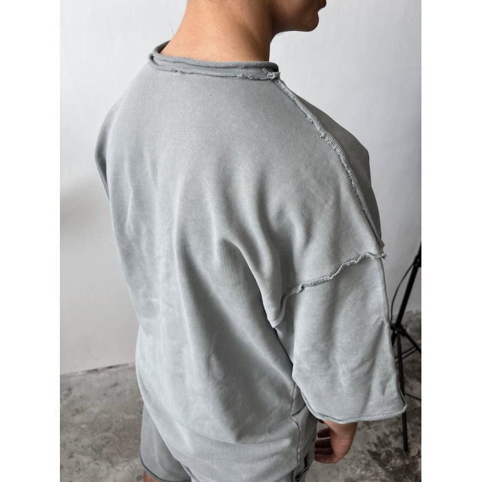 Oversize костюм з акцентними швами