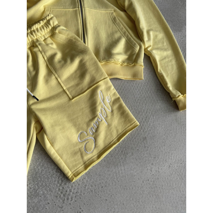 Oversize костюм з вишивкою