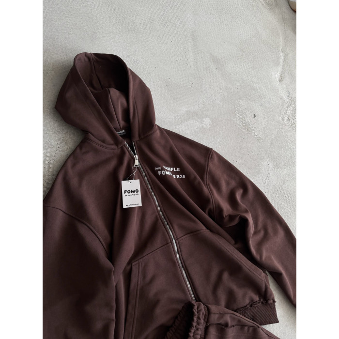 Oversize костюм з вишивкою