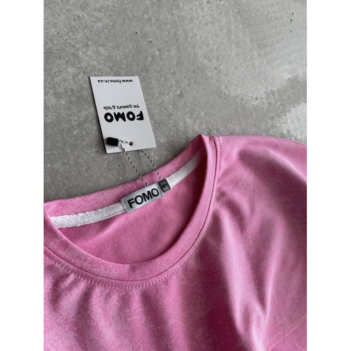 Літній oversize костюм з надписом