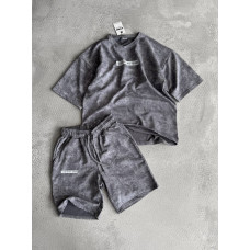 Літній oversize костюм з надписом