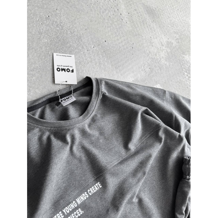 Літній oversize костюм з надписом