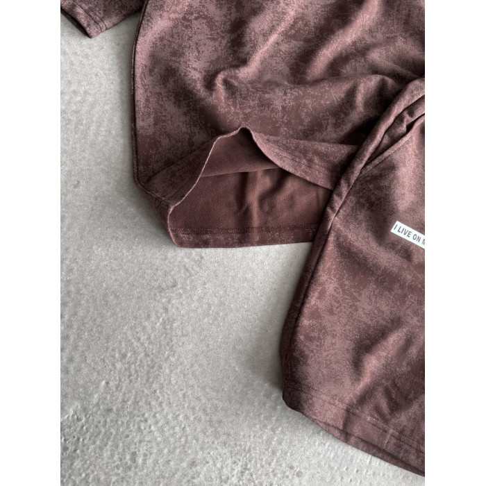Літній oversize костюм з надписом