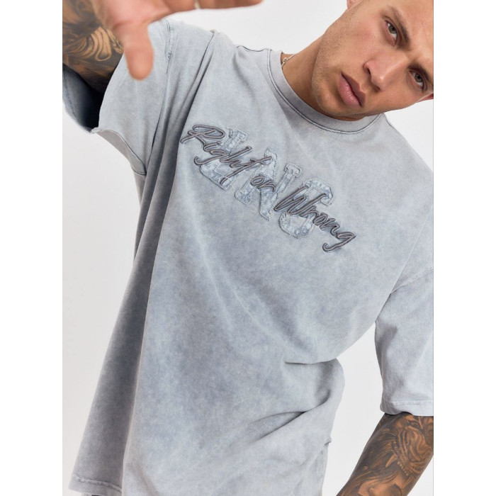 Літній oversize костюм з надписом