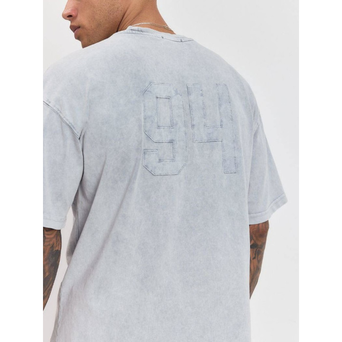Літній oversize костюм з надписом