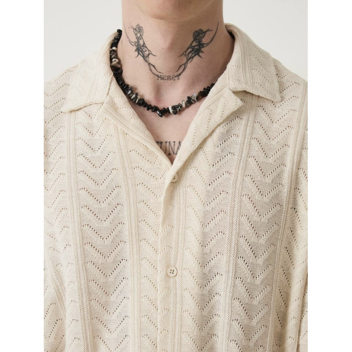 Oversize костюм з фактурної тканини