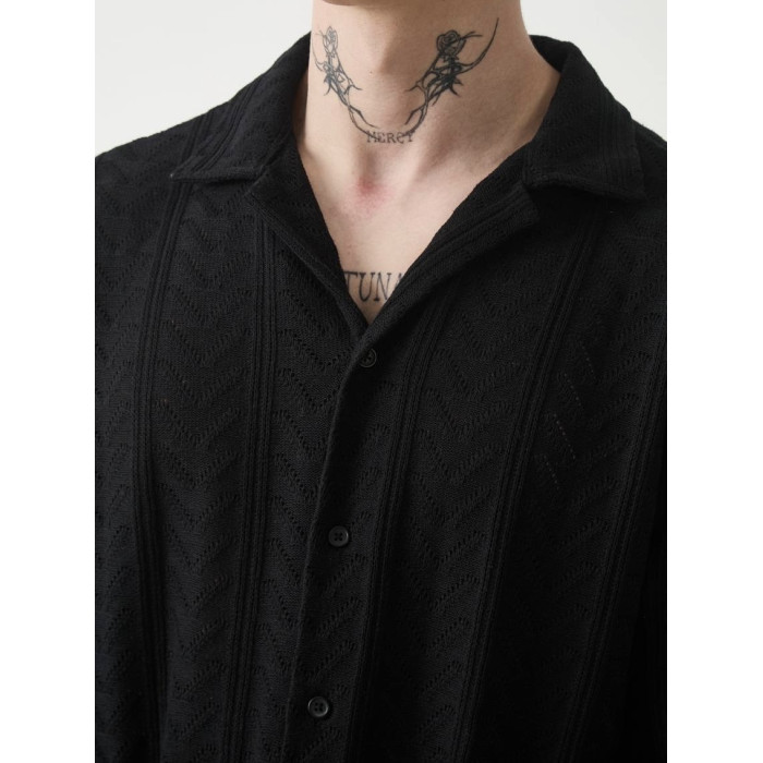 Oversize костюм з фактурної тканини