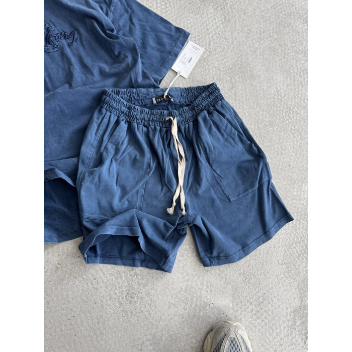 Літній oversize костюм з надписом