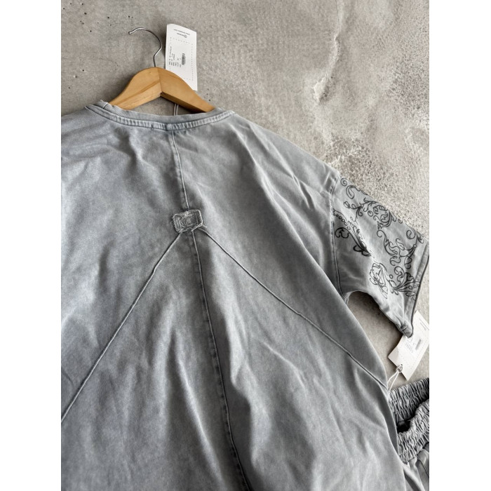 Літній oversize костюм з надписом