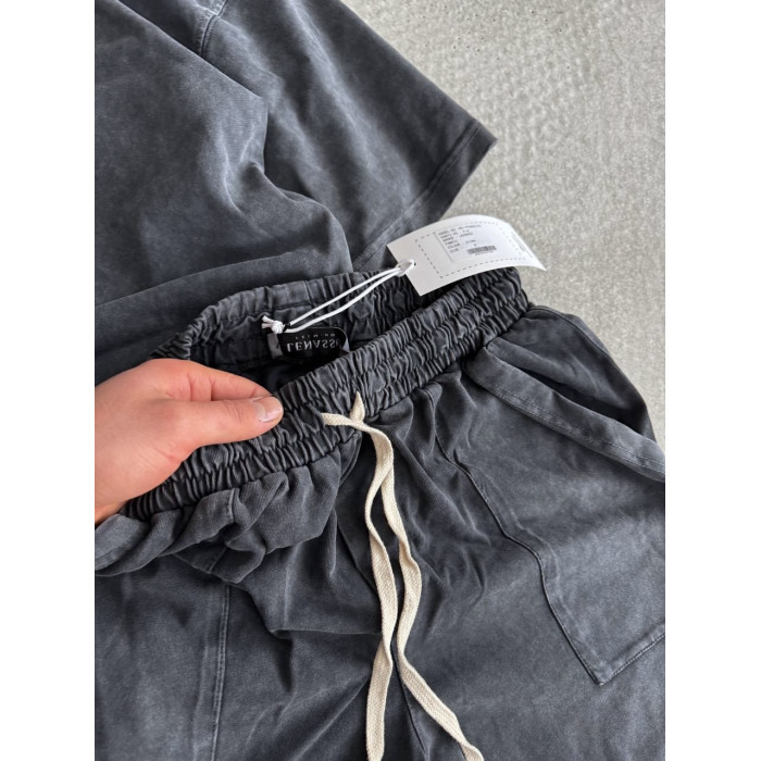 Літній oversize костюм з надписом