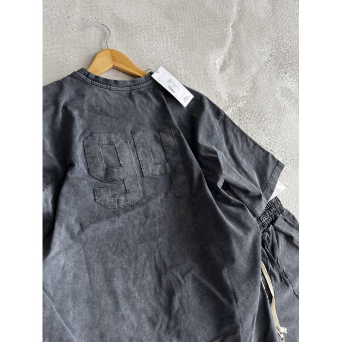 Літній oversize костюм з надписом