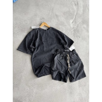 Літній oversize костюм з надписом