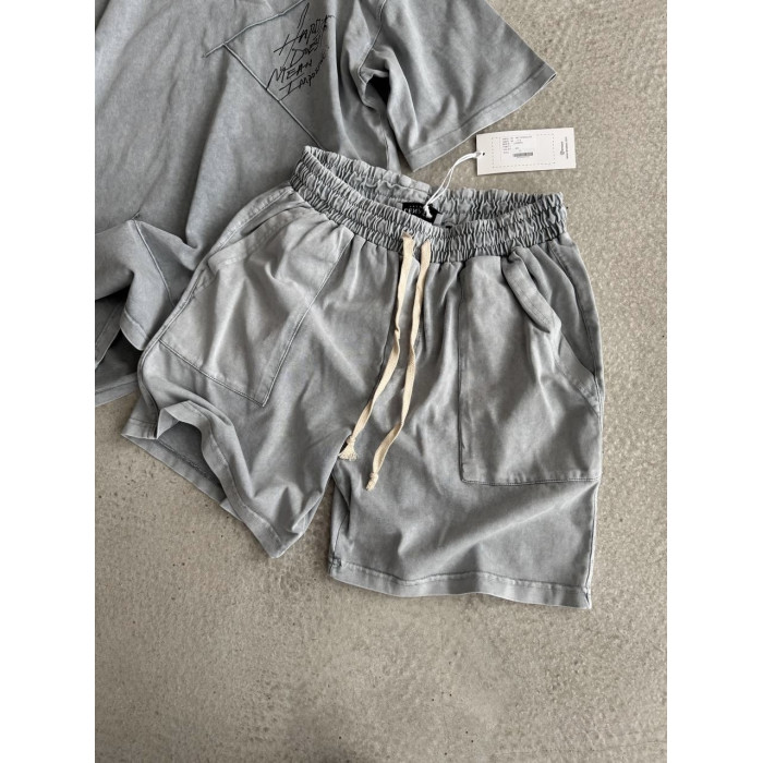 Літній oversize костюм з принтом