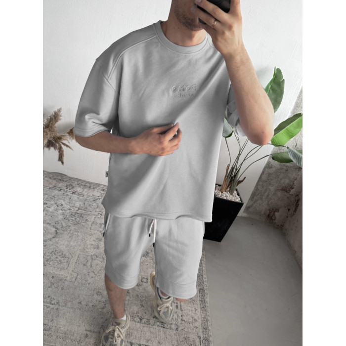 Oversize костюм з вишивкою