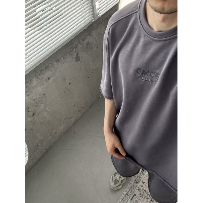 Oversize костюм з вишивкою
