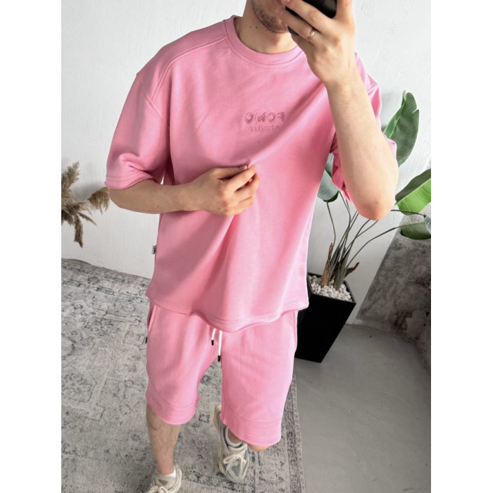 Oversize костюм з вишивкою