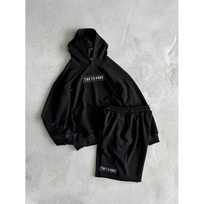 Oversize костюм з вишивкою