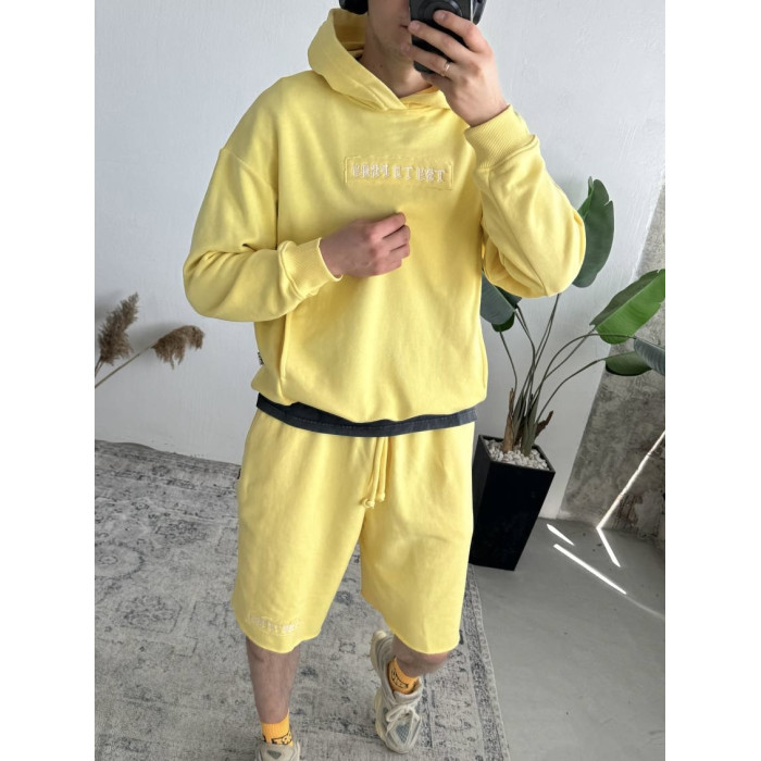 Oversize костюм з вишивкою