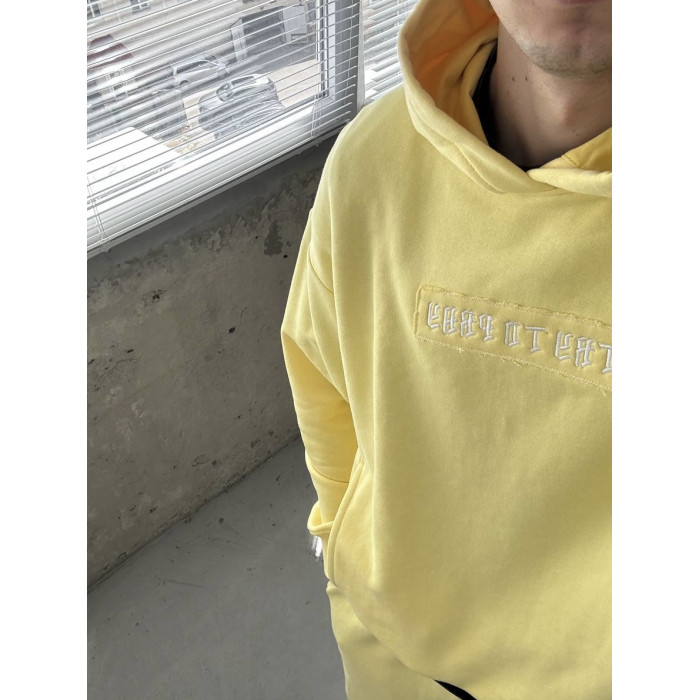 Oversize костюм з вишивкою