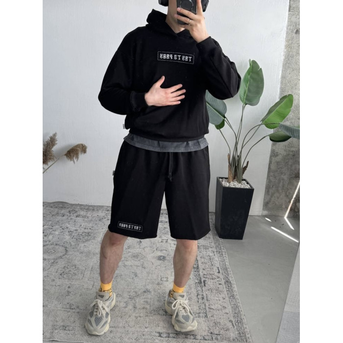 Oversize костюм з вишивкою