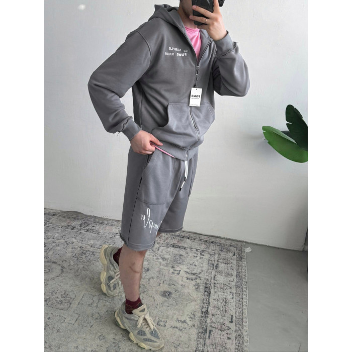 Oversize костюм з вишивкою