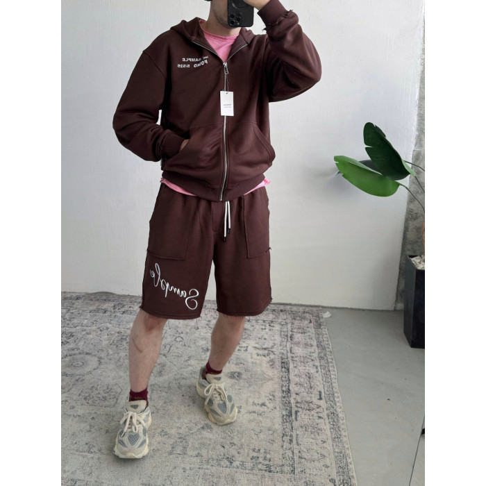 Oversize костюм з вишивкою