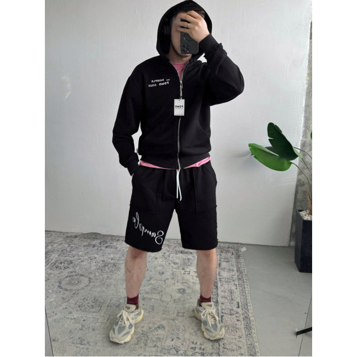 Oversize костюм з вишивкою