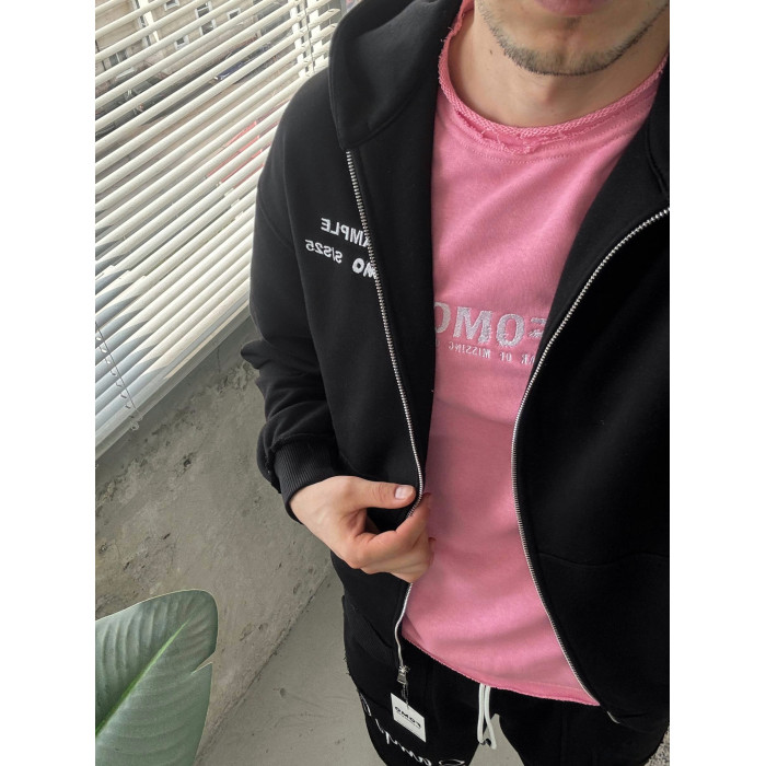 Oversize костюм з вишивкою